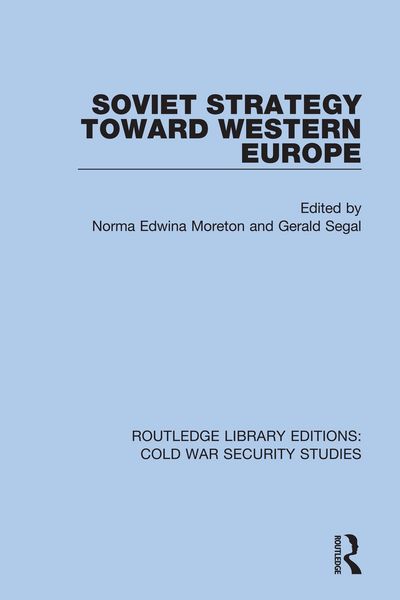 Produktbild: Soviet Strategy Toward Western Europe