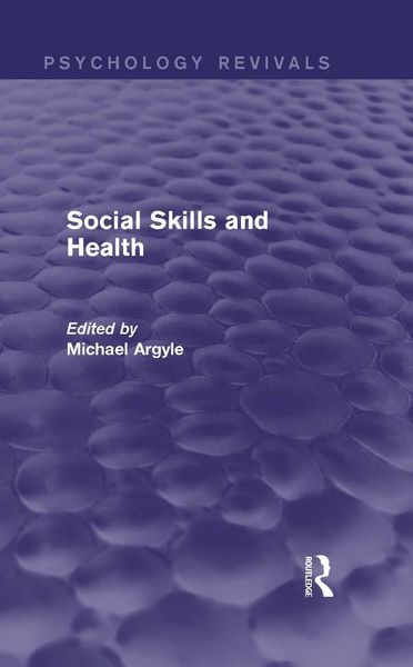 Produktbild: Social Skills and Health (Psychology Revivals)