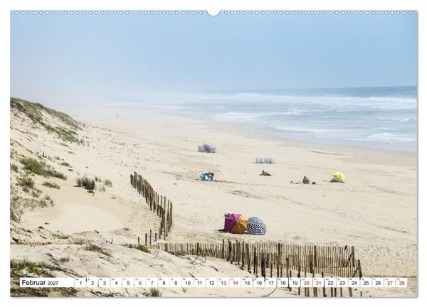 Produktbild: Momente einer Reise - Franz&ouml;sische Atlantikk&uuml;ste (Wandkalender 2027 DIN A2 quer), CALVENDO Monatskalender