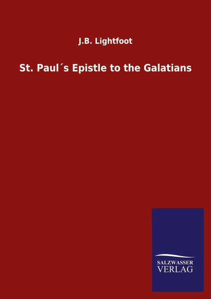 Produktbild: St. Paul&acute;s Epistle to the Galatians