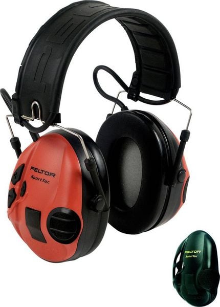 Produktbild: Peltor 3M SportTac MT16H210F-478-RD Impuls-Kapselgeh&ouml;rschutz 26 dB 1St.