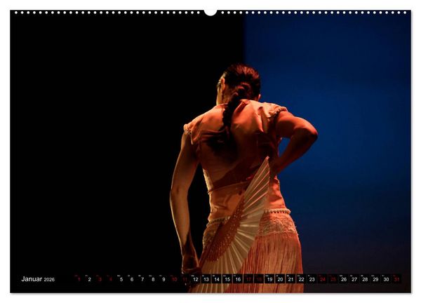 Produktbild: Flamenco. Spanischer Tanz (hochwertiger Premium Wandkalender 2026 DIN A2 quer), Kunstdruck in Hochglanz