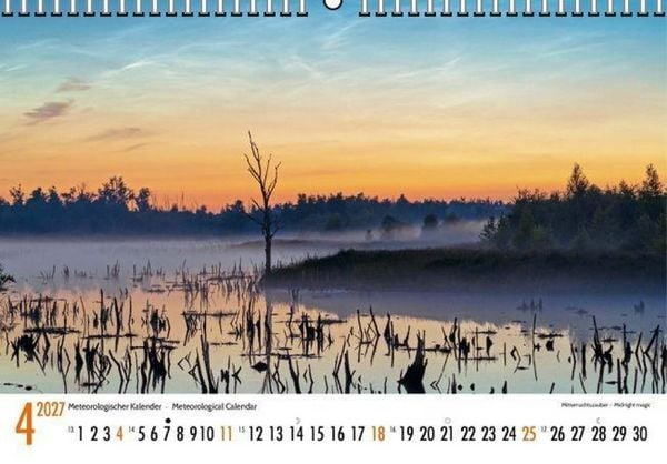 Produktbild: Meteorologischer Kalender 2027 Meteorological Calendar