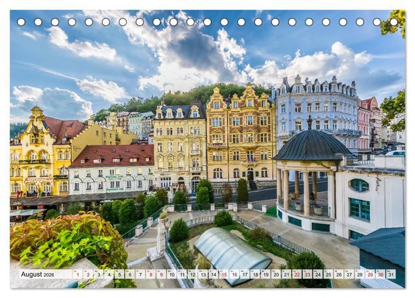 Produktbild: WESTB&Ouml;HMEN Sommerliche Impressionen (Tischkalender 2026 DIN A5 quer), CALVENDO Monatskalender
