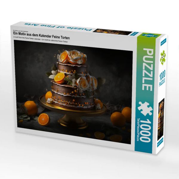 Produktbild: CALVENDO Puzzle Ein Motiv aus dem Kalender Feine Torten | 1000 Teile Lege-Gr&ouml;&szlig;e 64x48cm Foto-Puzzle f&uuml;r gl&uuml;ckliche Stunden