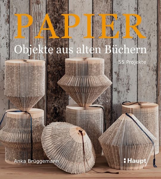 Produktbild: Papier-Objekte aus alten Büchern