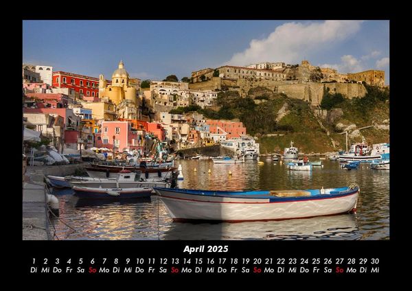 Produktbild: Boote 2025 Fotokalender DIN A3