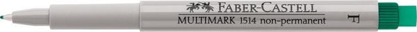 Produktbild: Faber-Castell Folienstift Multimark non-permanent F, 4er Set