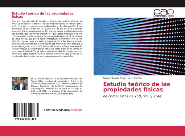Produktbild: Estudio te&oacute;rico de las propiedades f&iacute;sicas