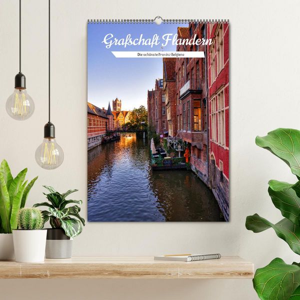 Produktbild: Grafschaft Flandern (Wandkalender 2026 DIN A2 hoch), CALVENDO Monatskalender