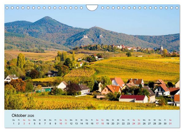 Produktbild: Elsass- und Vogesentr&auml;ume (Wandkalender 2026 DIN A4 quer), CALVENDO Monatskalender