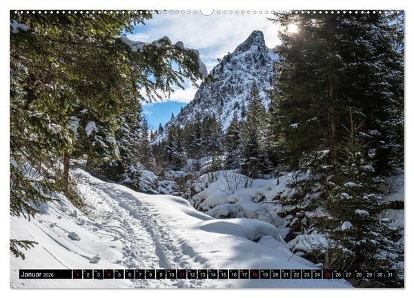 Produktbild: Wanderparadies Montafon (hochwertiger Premium Wandkalender 2026 DIN A2 quer), Kunstdruck in Hochglanz