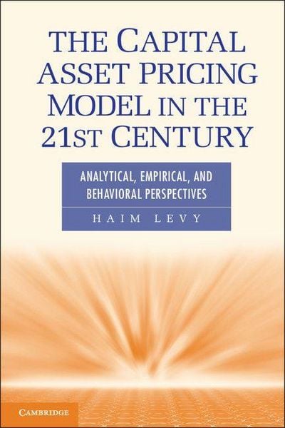 Produktbild: The Capital Asset Pricing Model in the 21st Century