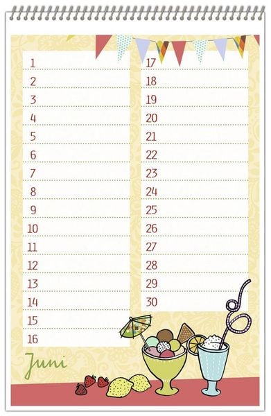 Produktbild: vergissmeinnicht-Geburtstagskalender
