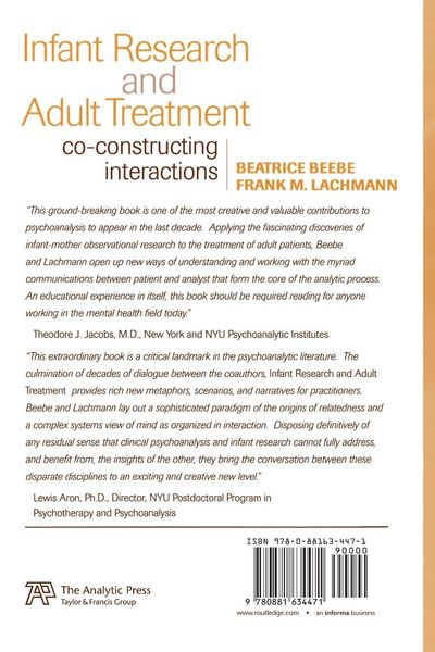 Produktbild: Infant Research and Adult Treatment