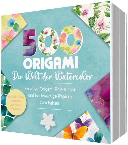 Produktbild: 500x Origami &ndash; ganz einfach: Die Welt der Watercolor