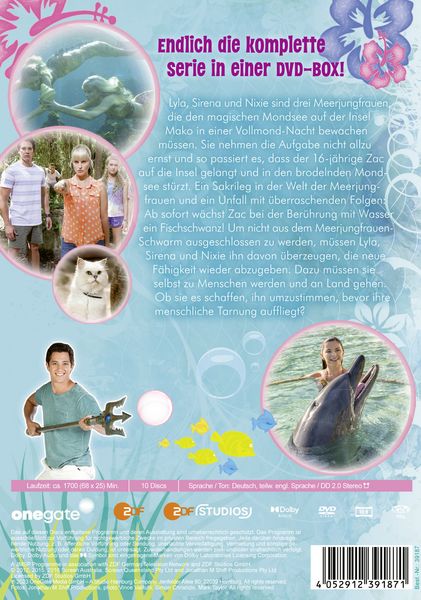 Produktbild: Mako - Einfach Meerjungfrau - Die komplette Serie [10 DVDs]