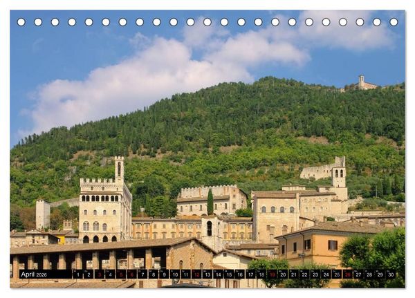 Produktbild: Umbrien (Tischkalender 2026 DIN A5 quer), CALVENDO Monatskalender