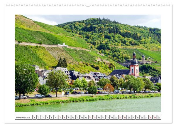 Produktbild: Mosel - facettenreiche Flusslandschaft (Wandkalender 2026 DIN A2 quer), CALVENDO Monatskalender
