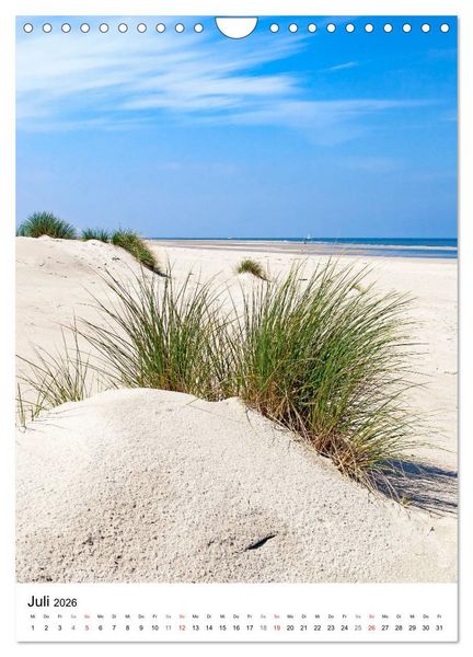 Produktbild: Norderney Inselportrait (Wandkalender 2026 DIN A4 hoch), CALVENDO Monatskalender