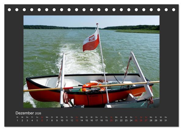 Produktbild: Masurische Augenblicke (Tischkalender 2026 DIN A5 quer), CALVENDO Monatskalender