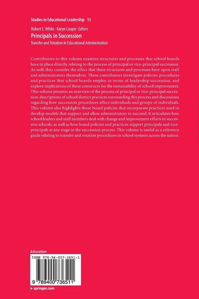Produktbild: Principals in Succession