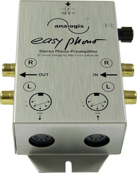 Analogis Easy Phono Phono-Vorverstärker