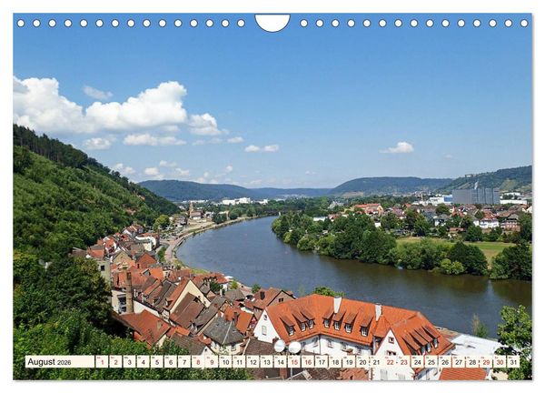 Produktbild: Liebenswertes Miltenberg am Main (Wandkalender 2026 DIN A4 quer), CALVENDO Monatskalender