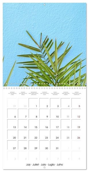 Produktbild: Leaves and flowers of Burano (Wall Calendar 2026 12 &times; 12 Inch) CALVENDO 12 Month Wall Calendar