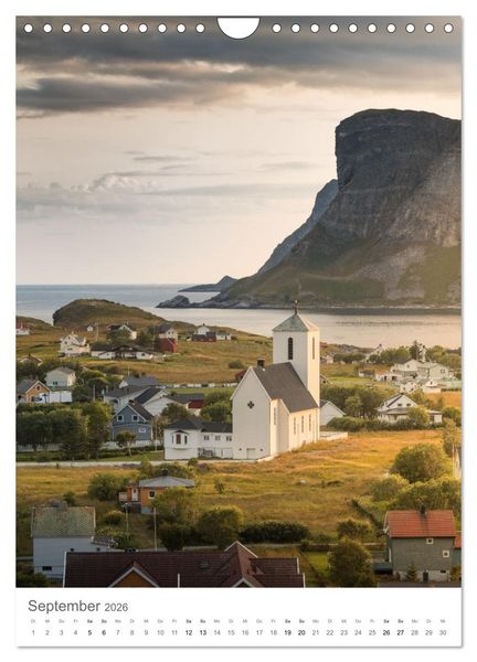 Produktbild: Die Lofoten &ndash; Landschaftsfotografien aus Nordnorwegen (Wandkalender 2026 DIN A4 hoch), CALVENDO Monatskalender