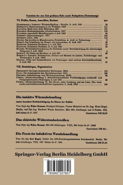 Produktbild: Widerstandsschwei&szlig;en