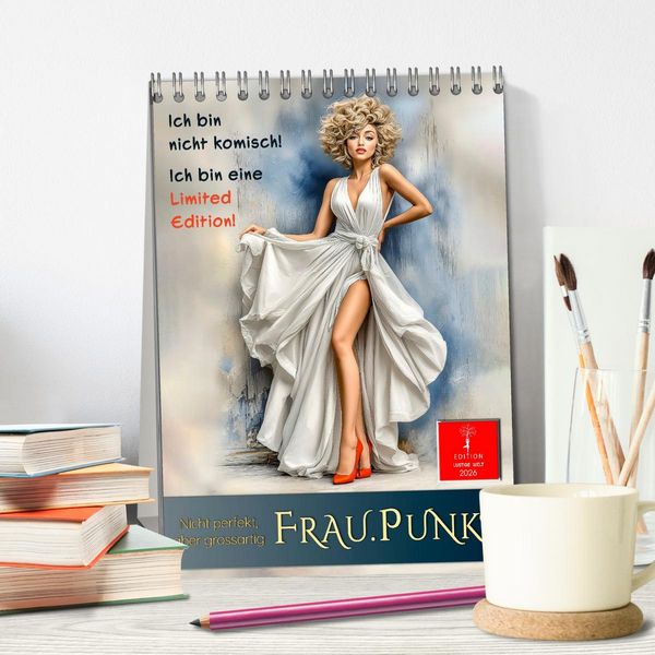 Produktbild: FRAU.PUNKT. (Tischkalender 2026 DIN A5 hoch), CALVENDO Monatskalender