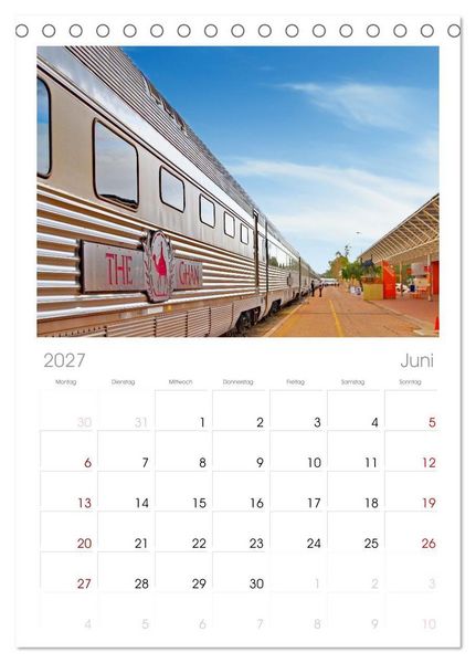 Produktbild: Faszination Australien - eine Traumreise (Tischkalender 2027 DIN A5 hoch), CALVENDO Monatskalender