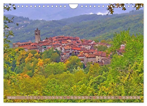 Produktbild: Garfagnana, Impressionen aus dem Norden der Toskana (Wandkalender 2026 DIN A4 quer), CALVENDO Monatskalender