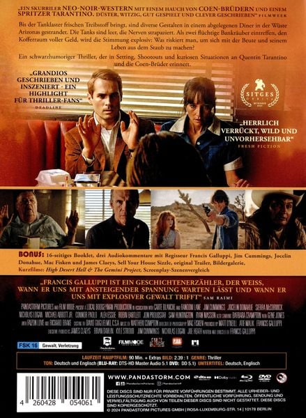 Produktbild: The Last Stop is Yuma County - Mediabook - Limited Dollector's Edition (Blu-ray+DVD)