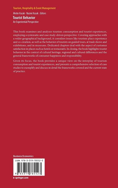 Produktbild: Tourist Behavior