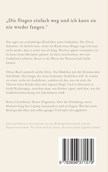 Produktbild: Wenn Gedanken wie Luftballons davonfliegen