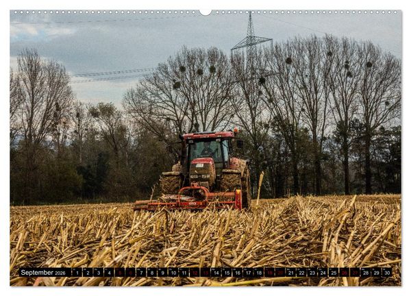 Produktbild: Landtechnik 2026 (hochwertiger Premium Wandkalender 2026 DIN A2 quer), Kunstdruck in Hochglanz