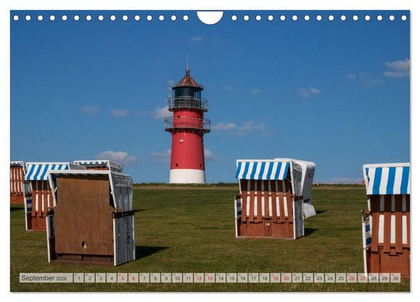 Produktbild: Seebad B&uuml;sum (Wandkalender 2026 DIN A4 quer), CALVENDO Monatskalender