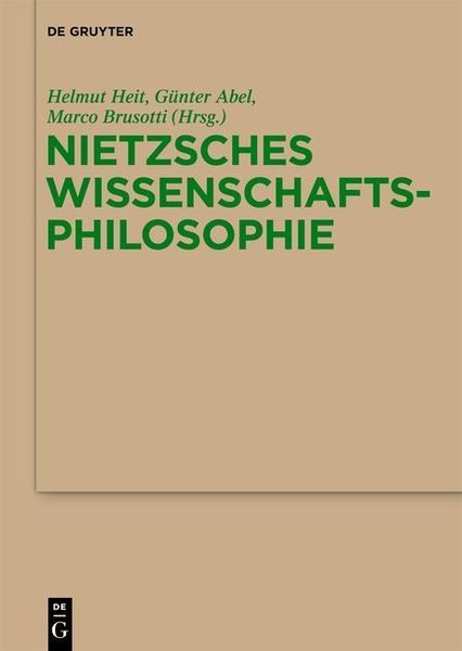 Produktbild: Nietzsches Wissenschaftsphilosophie