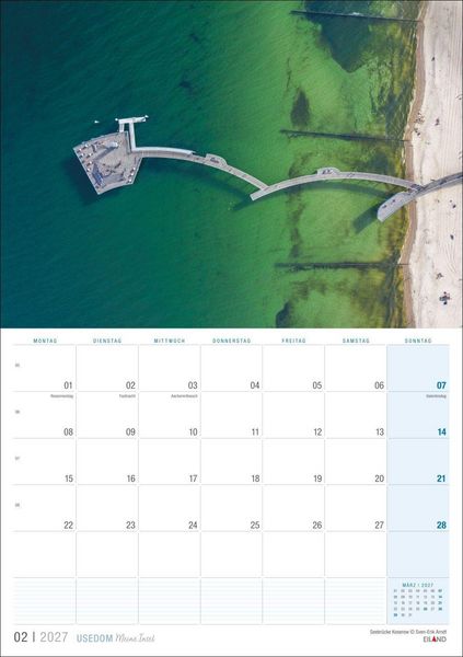 Produktbild: Usedom &hellip;meine Insel Kalender 2027