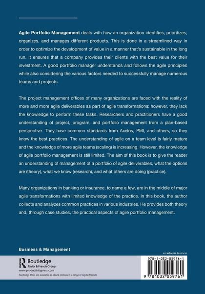 Produktbild: Agile Portfolio Management