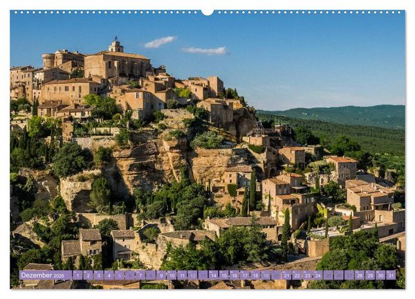 Produktbild: Ein Sommer in der Provence: Luberon und Vaucluse (Wandkalender 2026 DIN A2 quer), CALVENDO Monatskalender