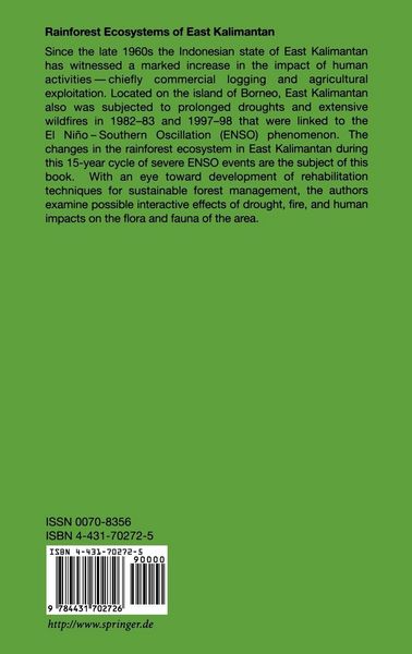 Produktbild: Rainforest Ecosystems of East Kalimantan