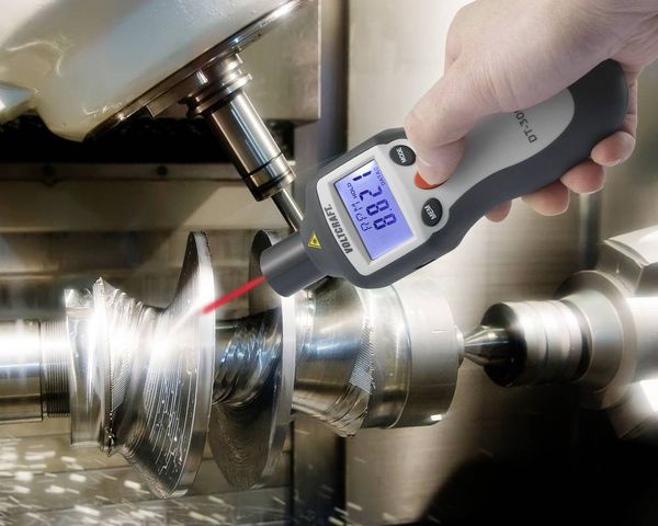 Produktbild: VOLTCRAFT DT-30LK Drehzahlmesser mechanisch, optisch 2 - 20000 U/min 2 - 200000 U/min