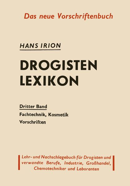 Produktbild: Drogisten-Lexikon