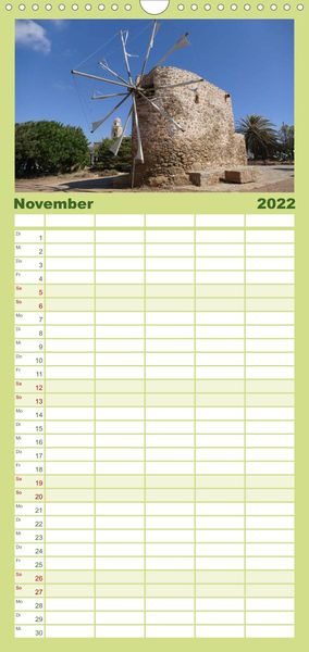 Produktbild: Kreta - Paradies an der Wiege Europas - Familienplaner hoch (Wandkalender 2022 , 21 cm x 45 cm, hoch)