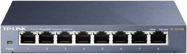 TP-Link TL-SG108 - V5 - Switch - unmanaged - 8 x 10/100/1000