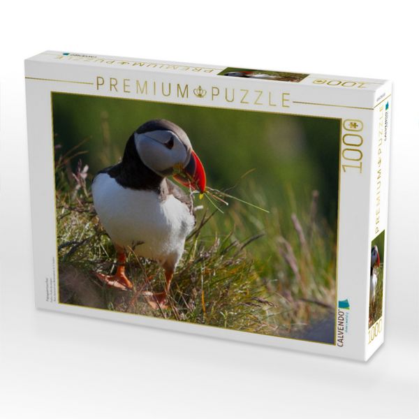 Produktbild: CALVENDO Puzzle Papageientaucher | 1000 Teile Lege-Gr&ouml;&szlig;e 64x48cm Foto-Puzzle f&uuml;r gl&uuml;ckliche Stunden