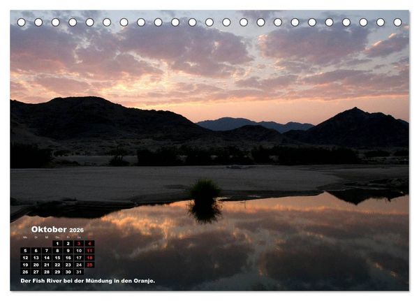 Produktbild: Namibia mal anders (Tischkalender 2026 DIN A5 quer), CALVENDO Monatskalender